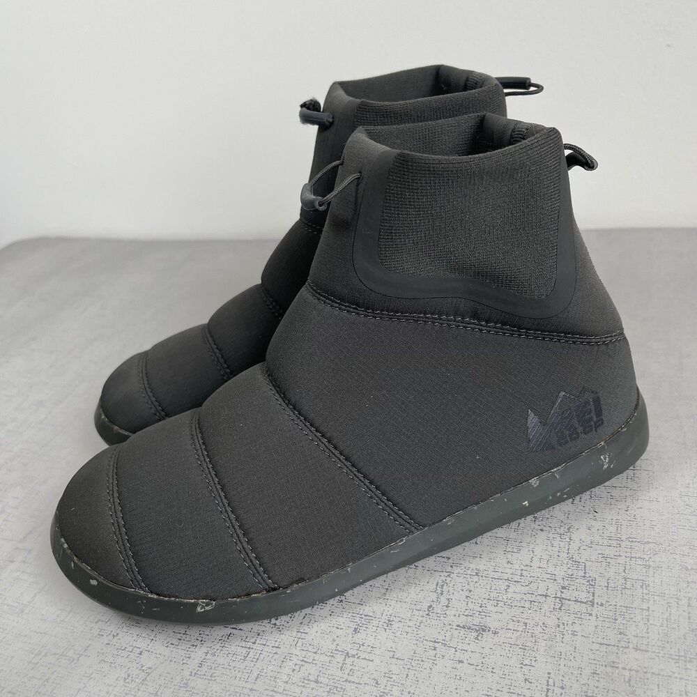REI Co-Op Men 6 -‎ Women 8 Camp Dreamer Booties Insulated Pull On Ankle Boots